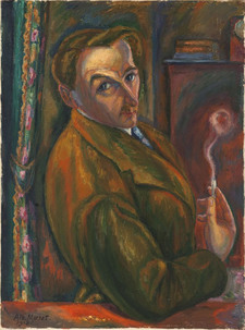 Albert Muret - Autoportrait 1918