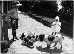 Scène de famille attendrissante